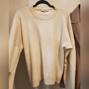 Tibi Sculpted Wool Zip Pullover